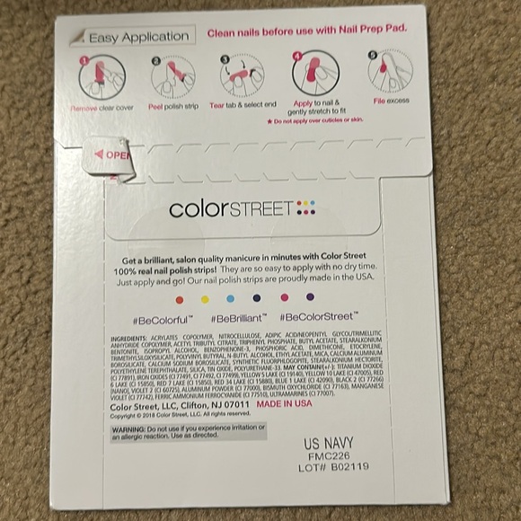 US Navy Color Street - Picture 2 of 2